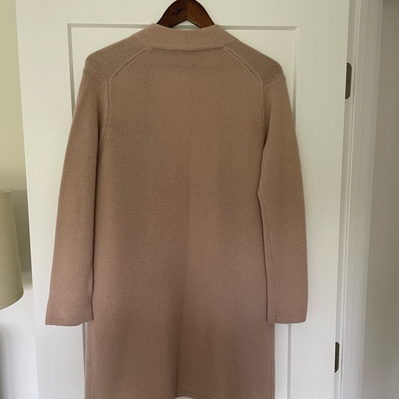 Jenni Kayne Cashmere Sweater Coat Cardigan Blush Small - Picture 5 of 9